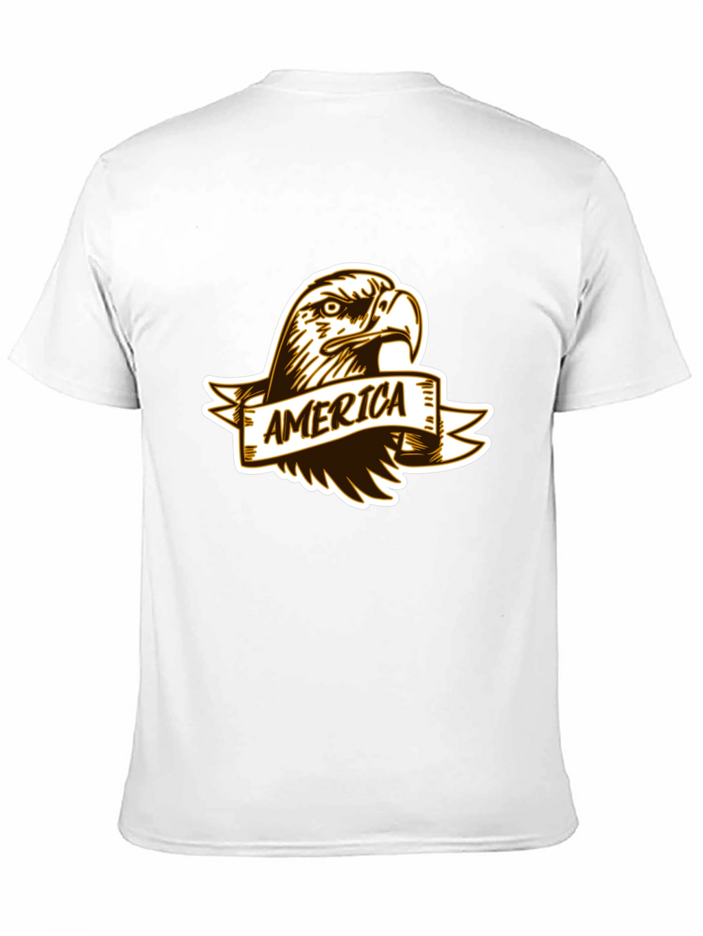 America Eagle Black T-Shirt