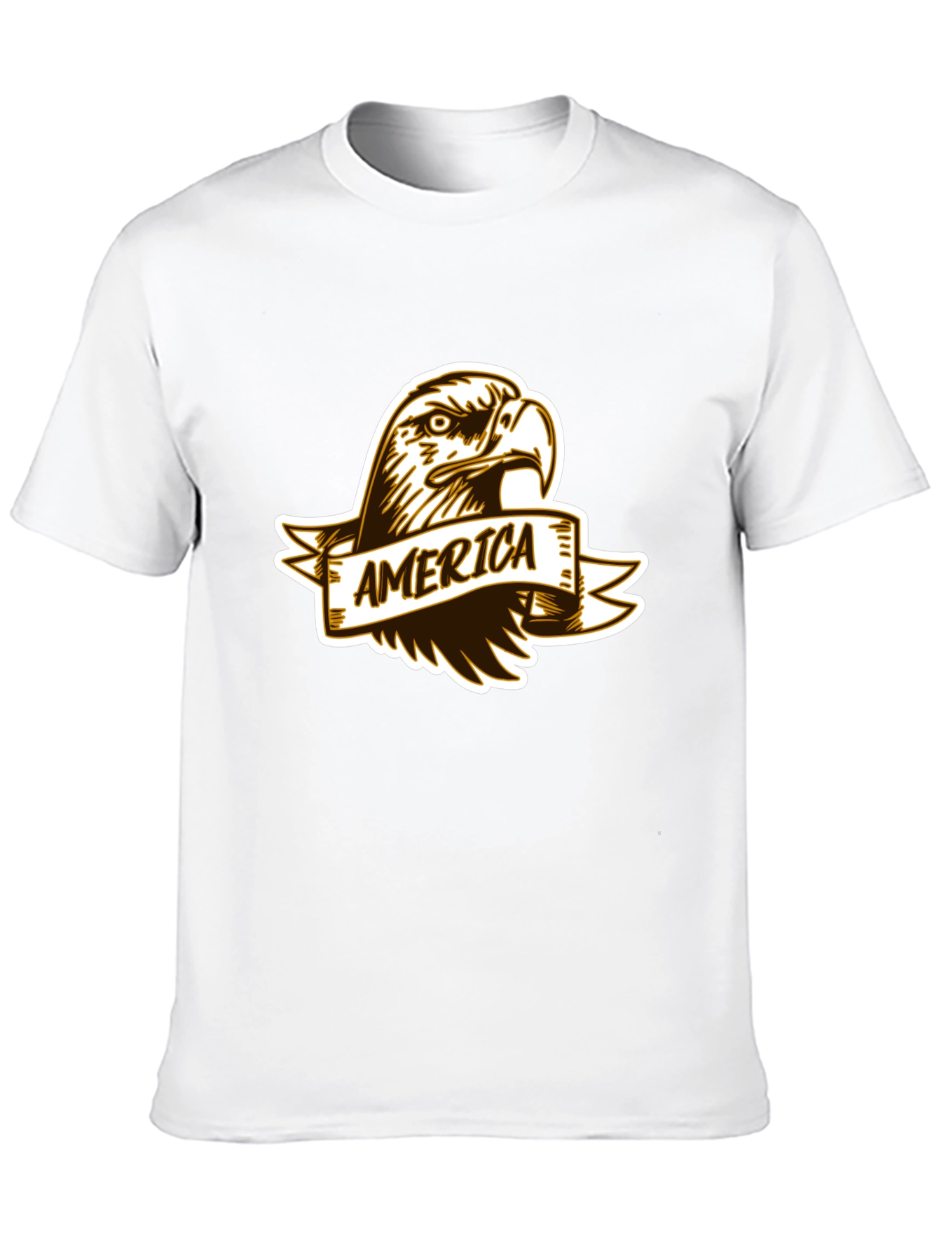 America Eagle Black T-Shirt