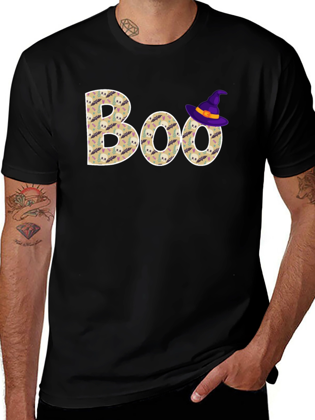 Boo Halloween T-Shirt - Spooky Season Style