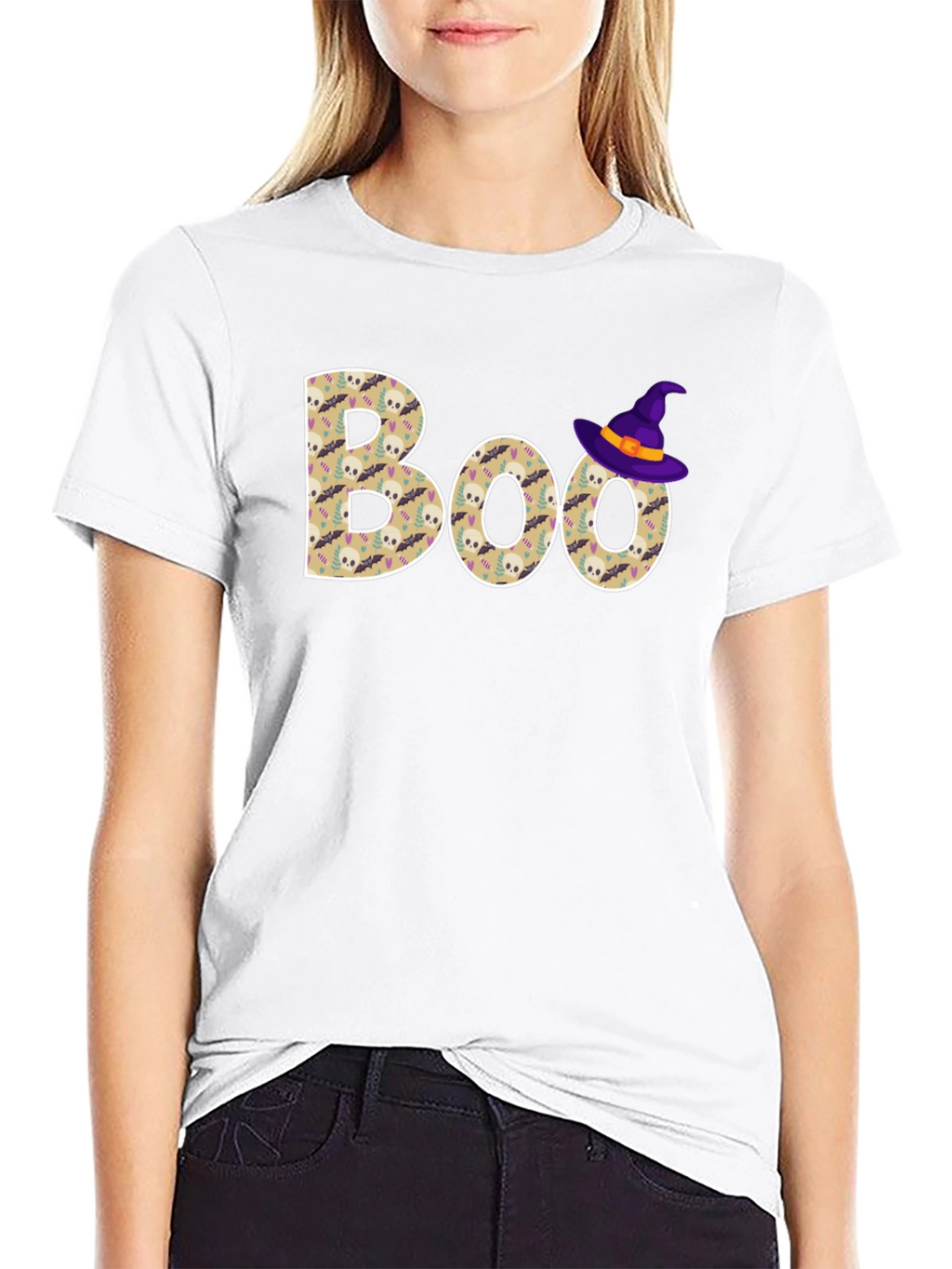 Boo Halloween T-Shirt - Spooky Season Style