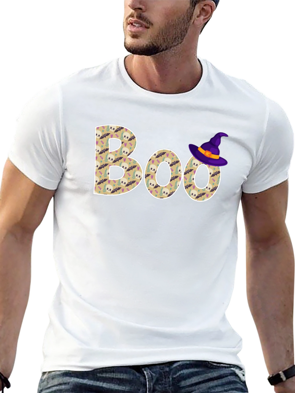 Boo Halloween T-Shirt - Spooky Season Style