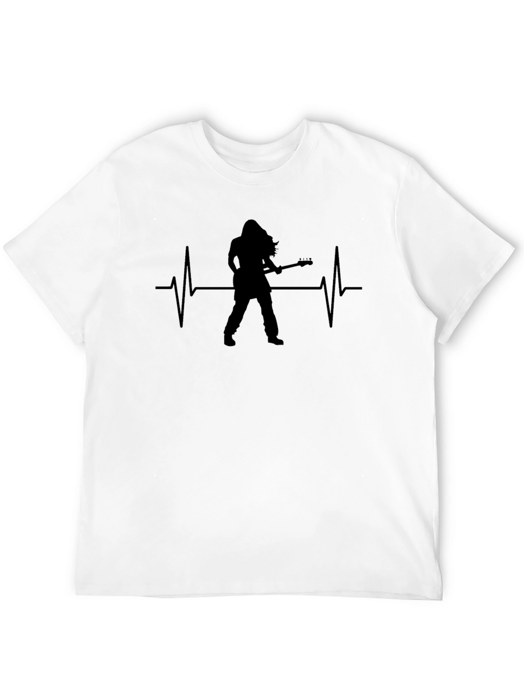 Rocker Heartbeat Graphic T-Shirt