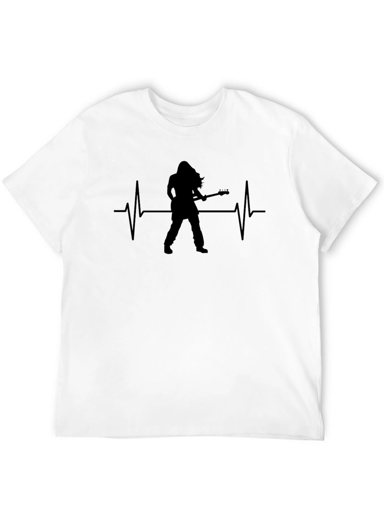 Rocker Heartbeat Graphic T-Shirt
