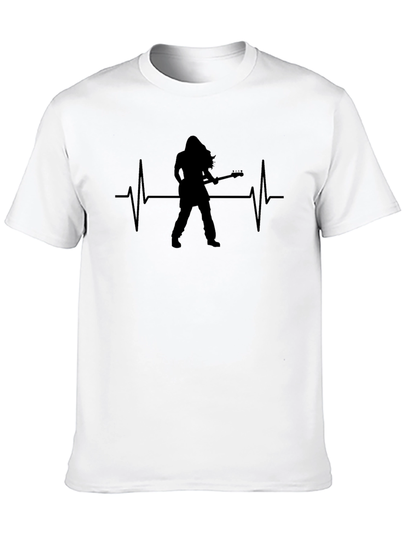 Rocker Heartbeat Graphic T-Shirt
