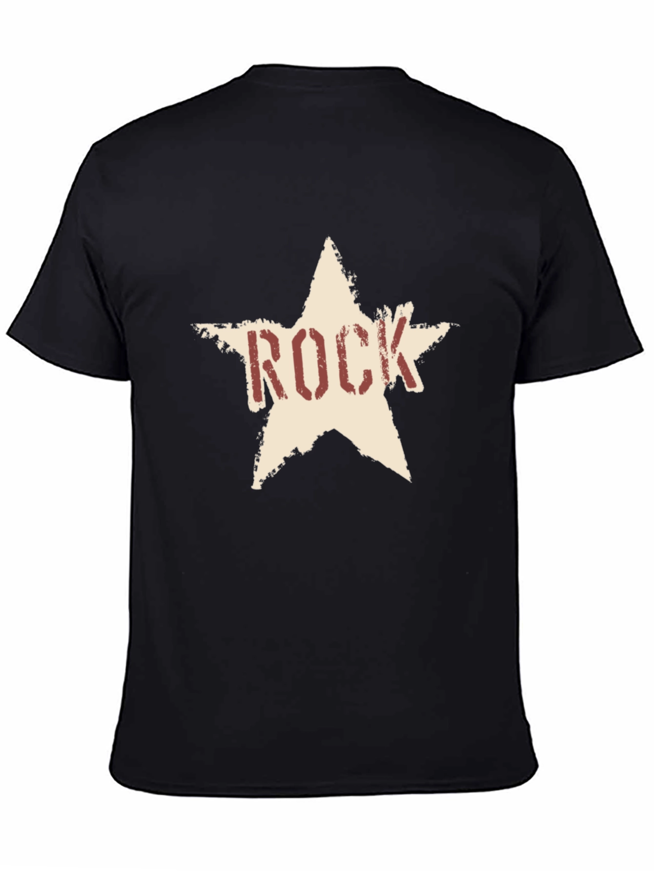 Rock Star Graphic Tee - Vintage Style