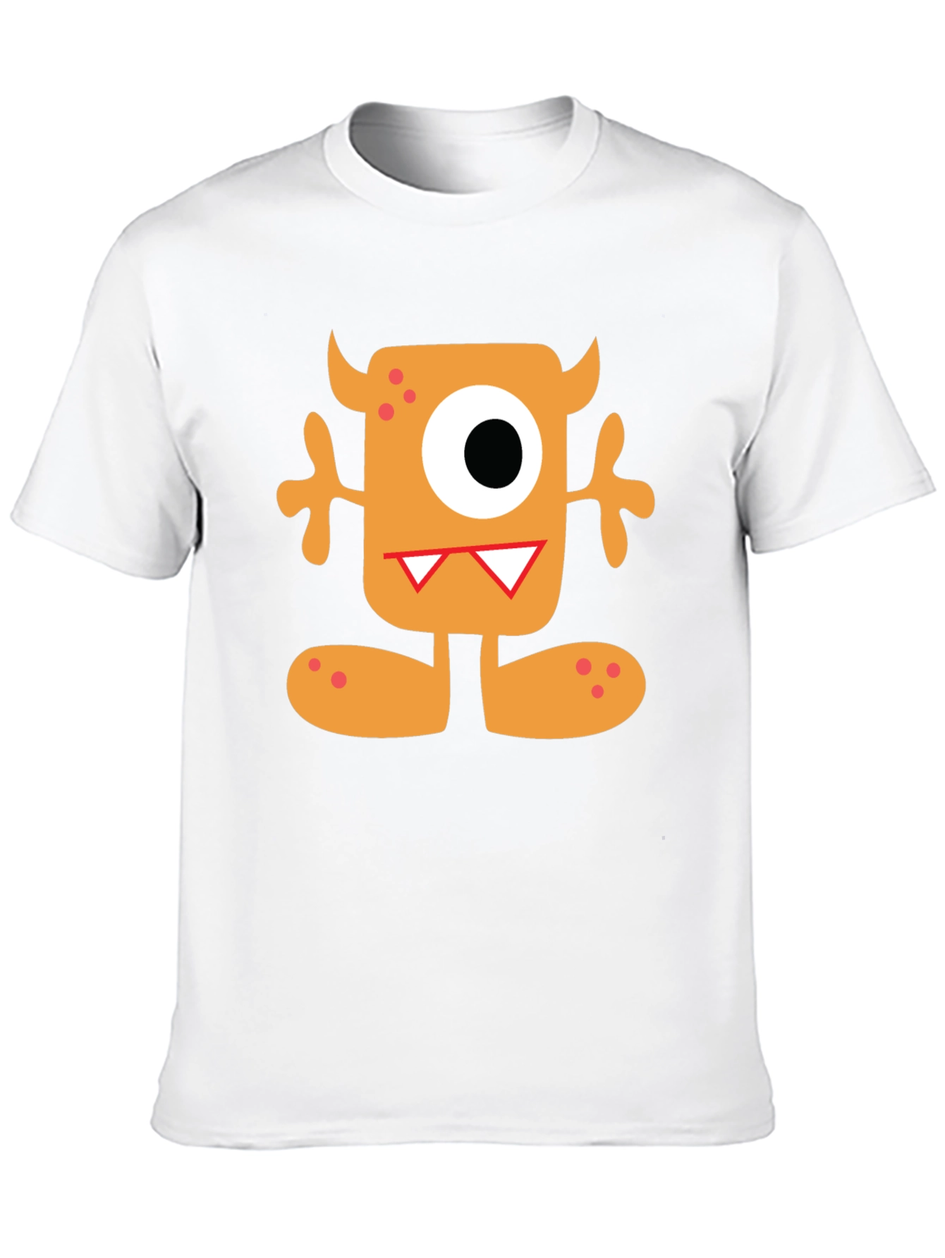 Monster Graphic Tee - Fun Cartoon Character Shirt