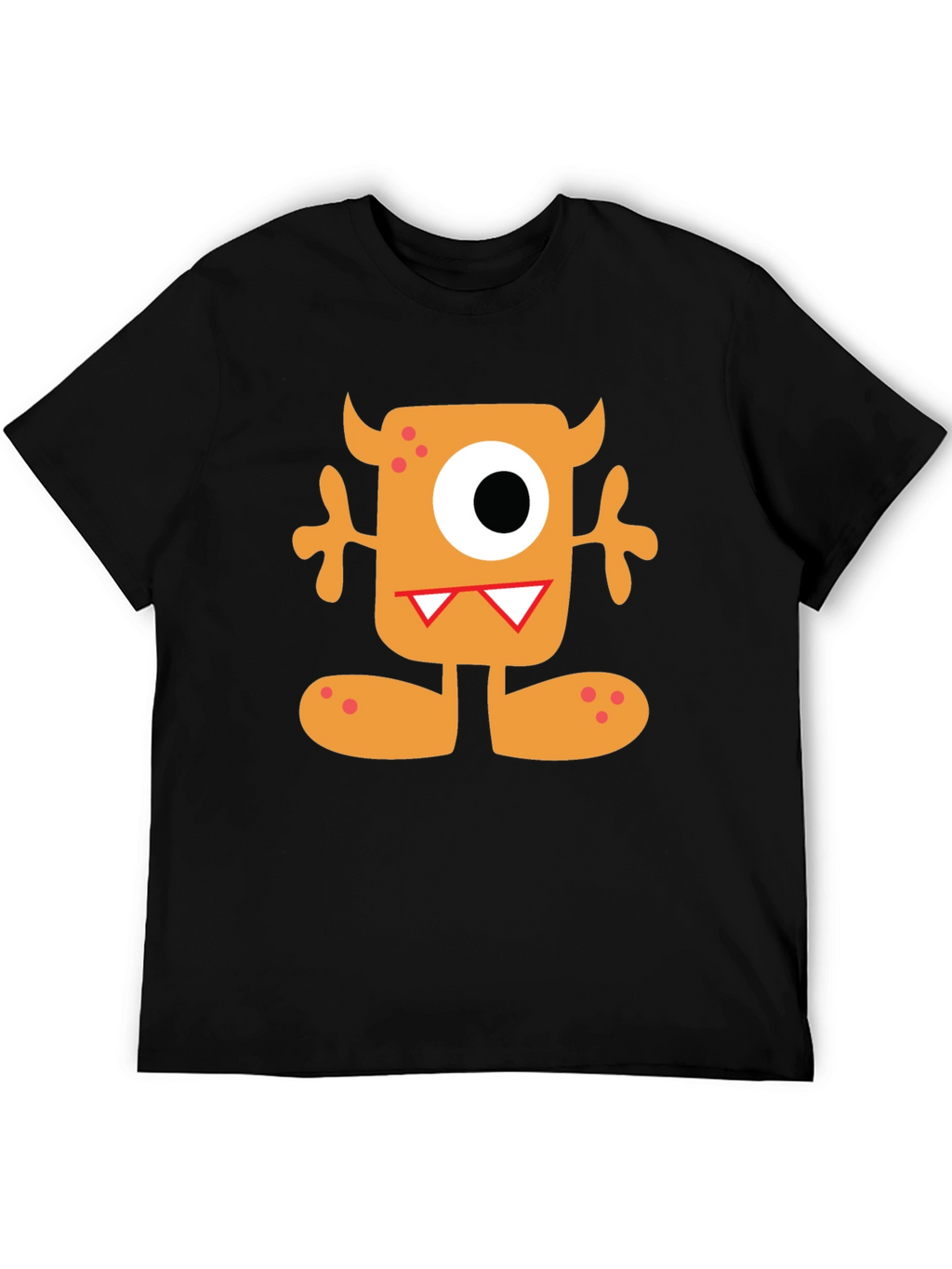 Monster Graphic Tee - Fun Cartoon Character Shirt