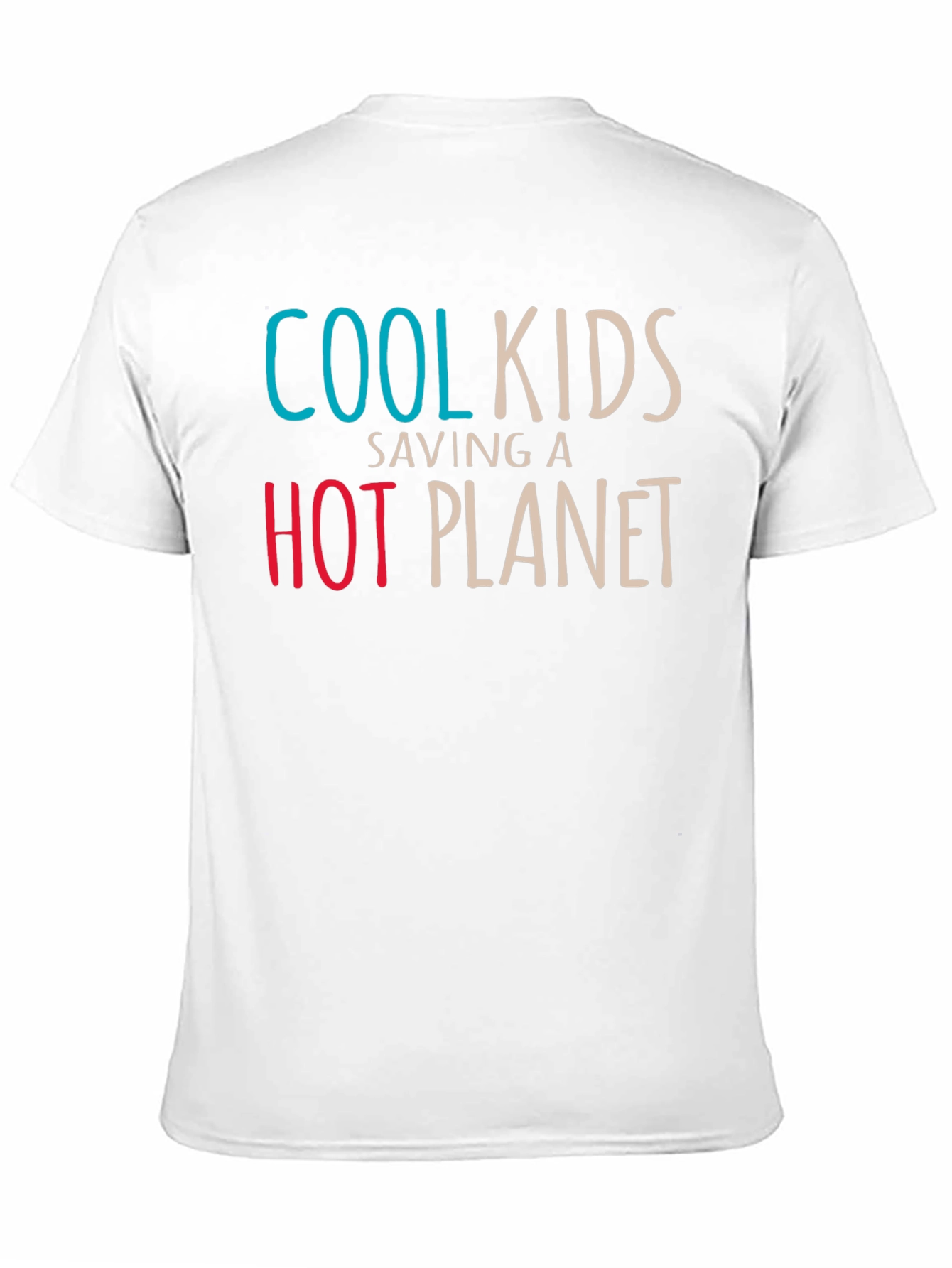 Cool Kids Saving a Hot Planet Graphic Tee