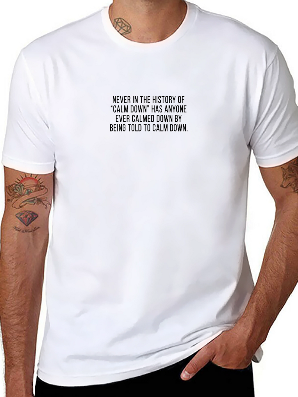 Calm Down Sarcastic T-Shirt