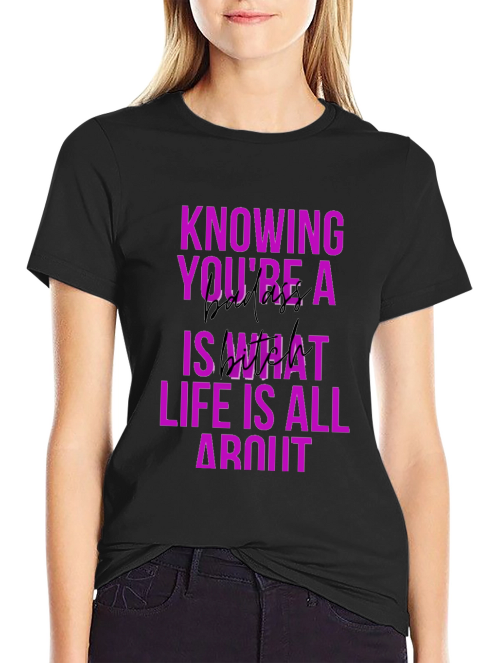 Knowing Youre a Badass T-Shirt