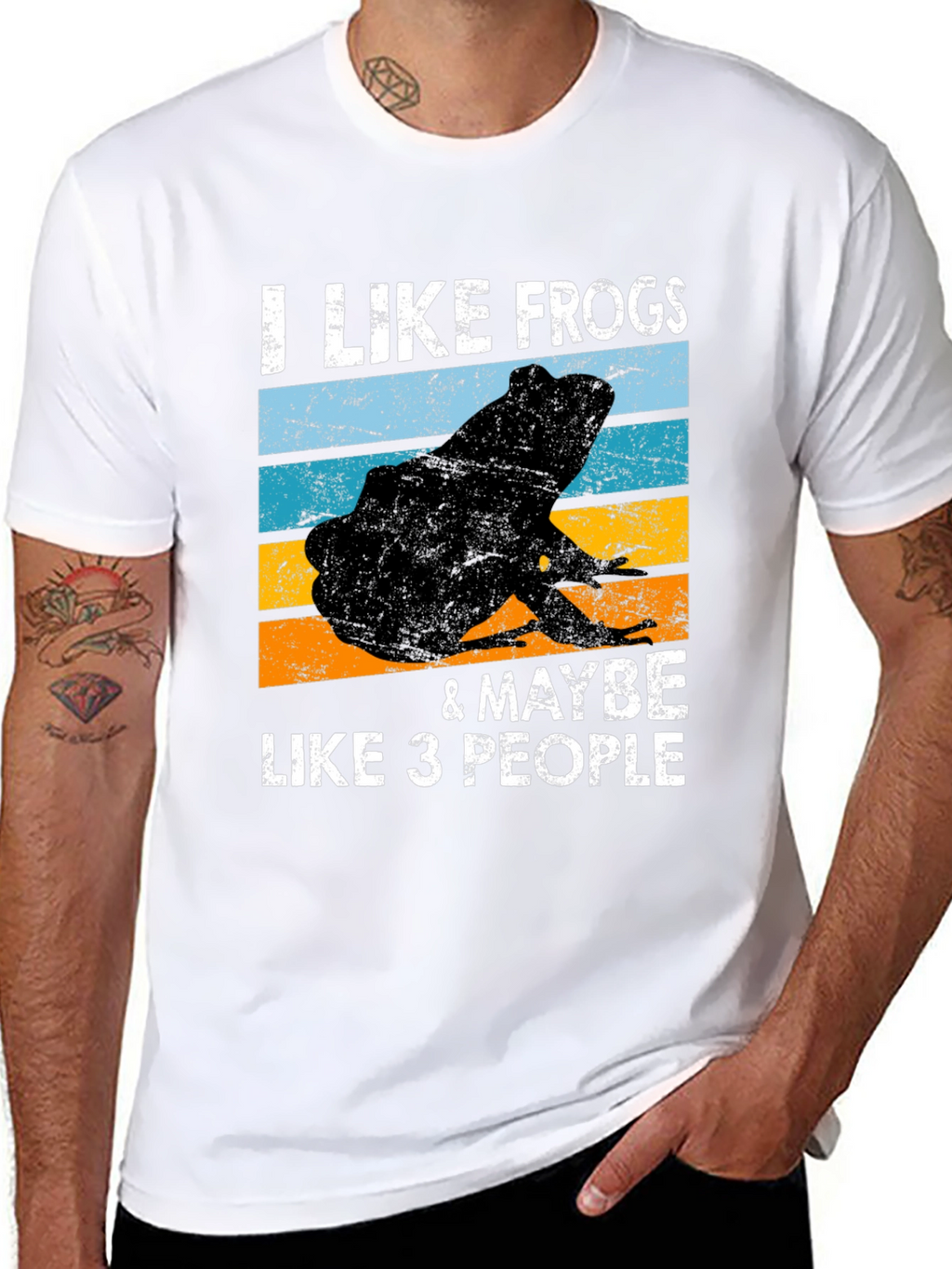 I Like Frogs T-Shirt Funny Graphic Tee