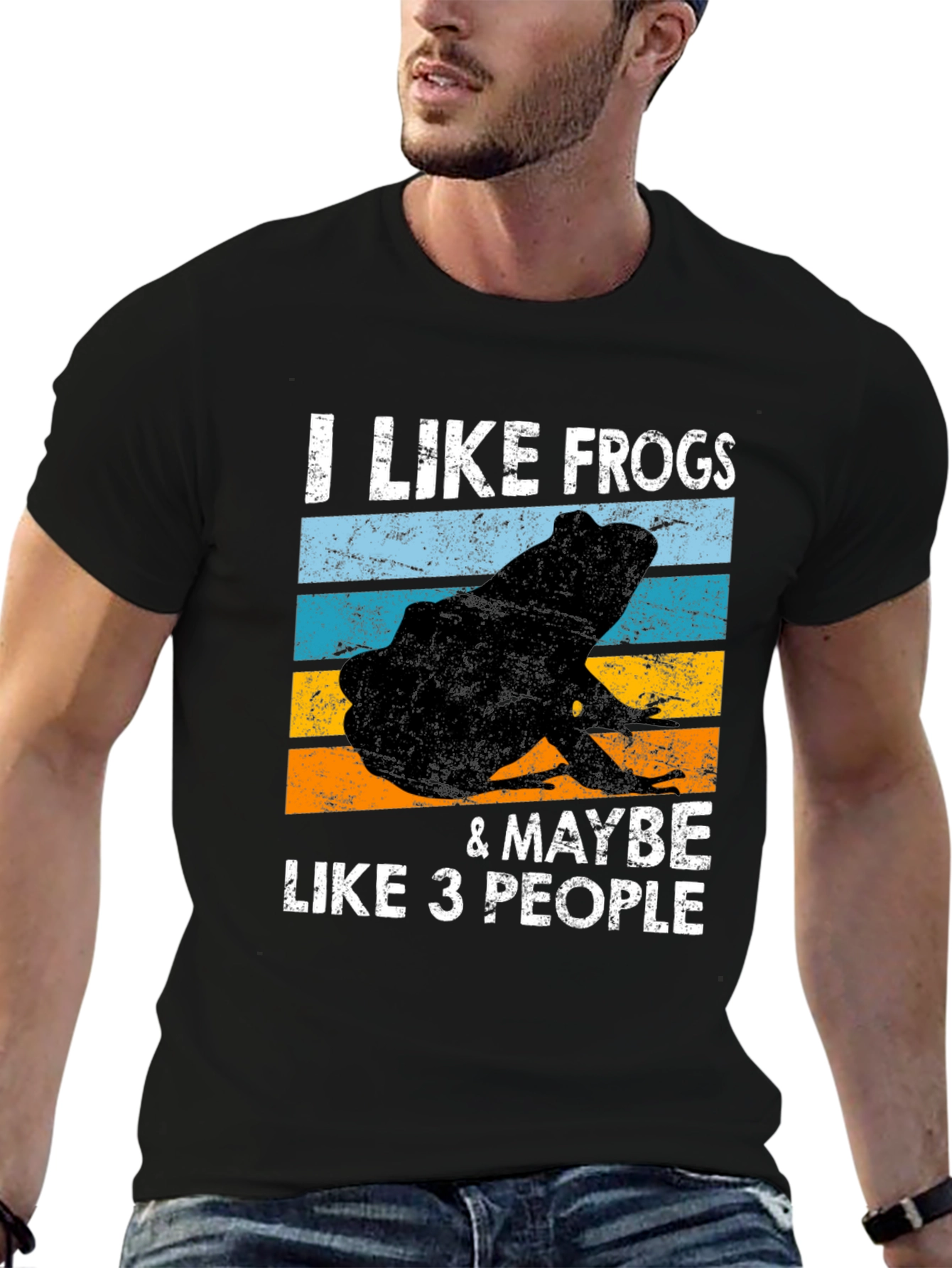 I Like Frogs T-Shirt Funny Graphic Tee