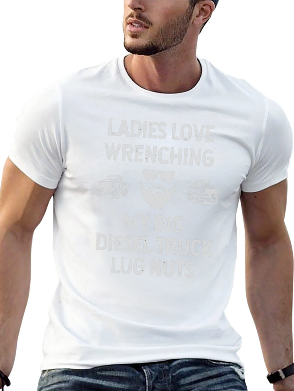 Ladies Love Wrenching Diesel Truck T-Shirt