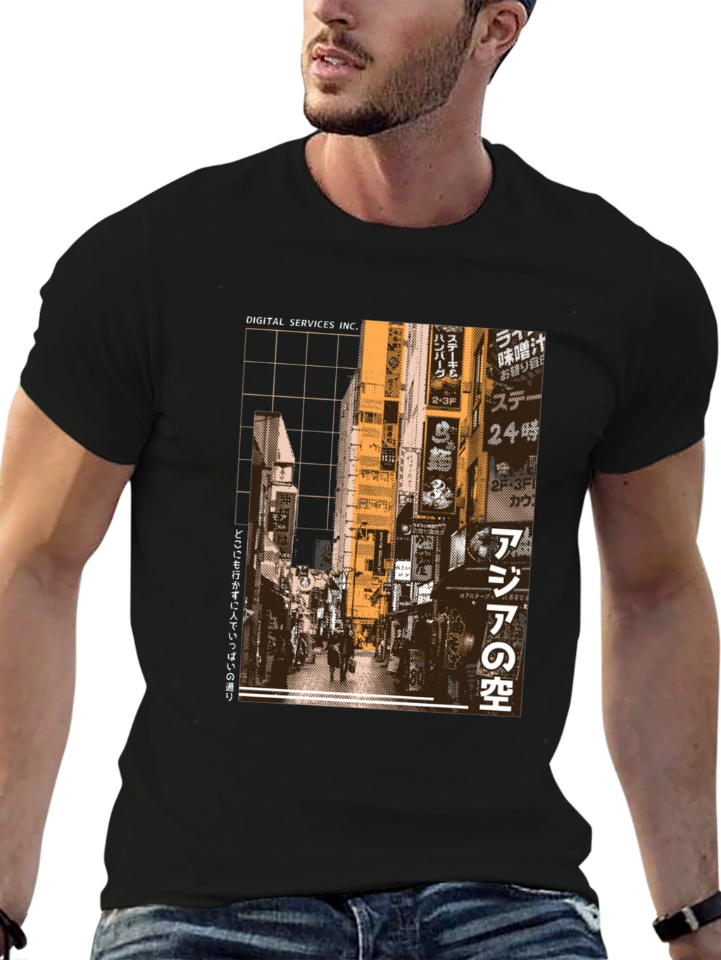 Tokyo Streetwear Graphic Tee - Urban Style Shirt
