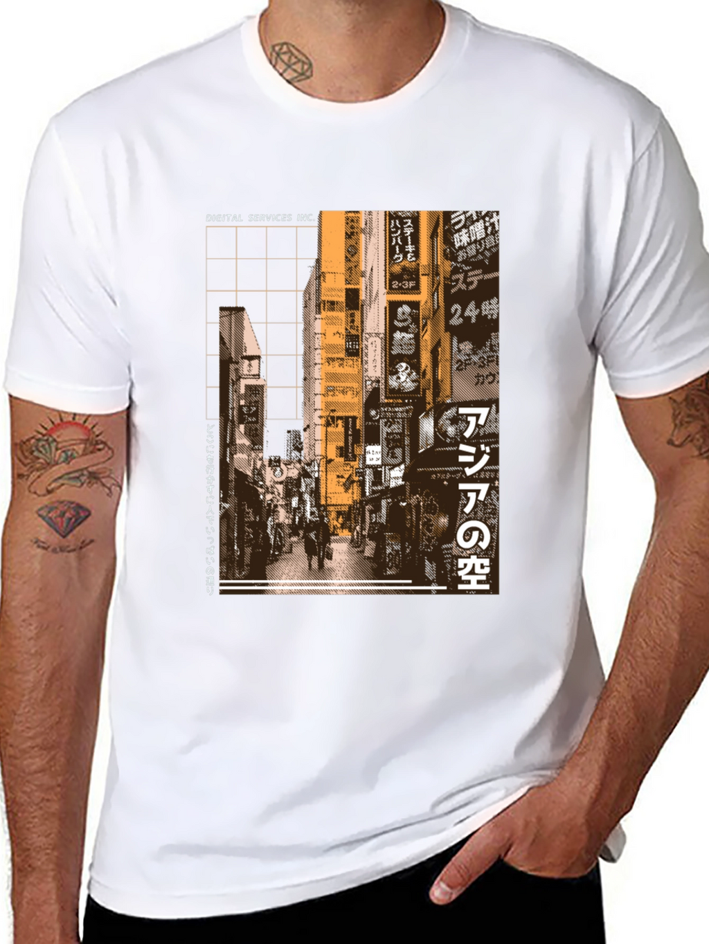 Tokyo Streetwear Graphic Tee - Urban Style Shirt