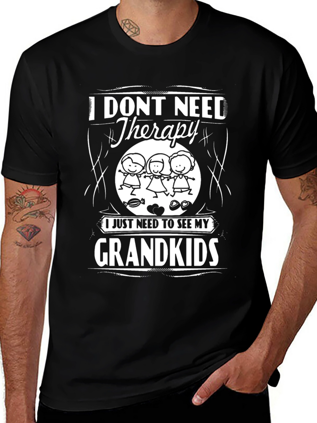 I Dont Need Therapy Grandkids T-Shirt