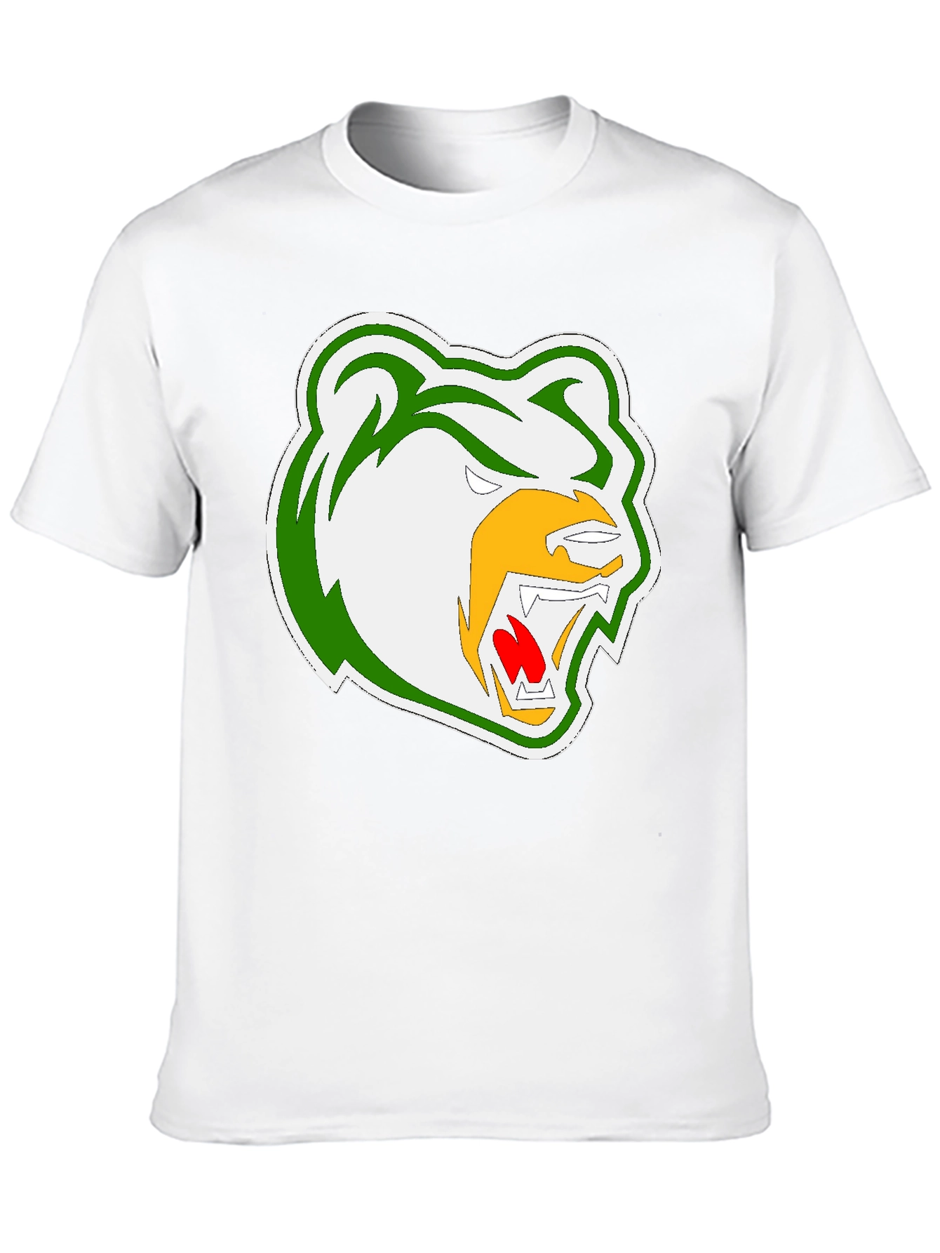 Grizzly Bear Graphic Black T-Shirt