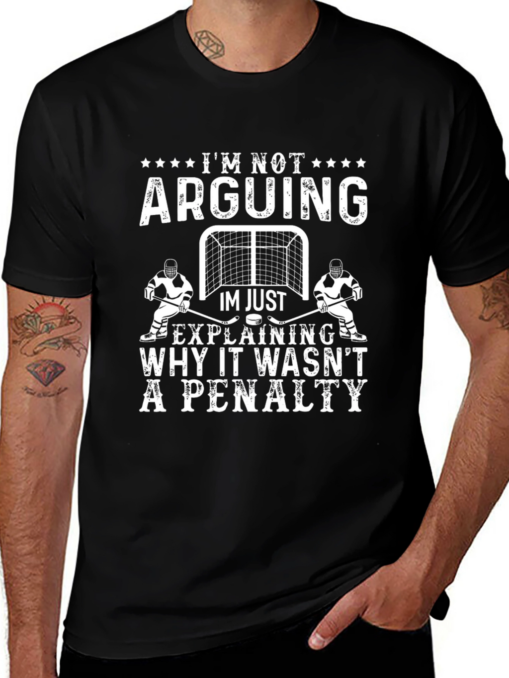 Hockey Penalty T-Shirt - Im Not Arguing