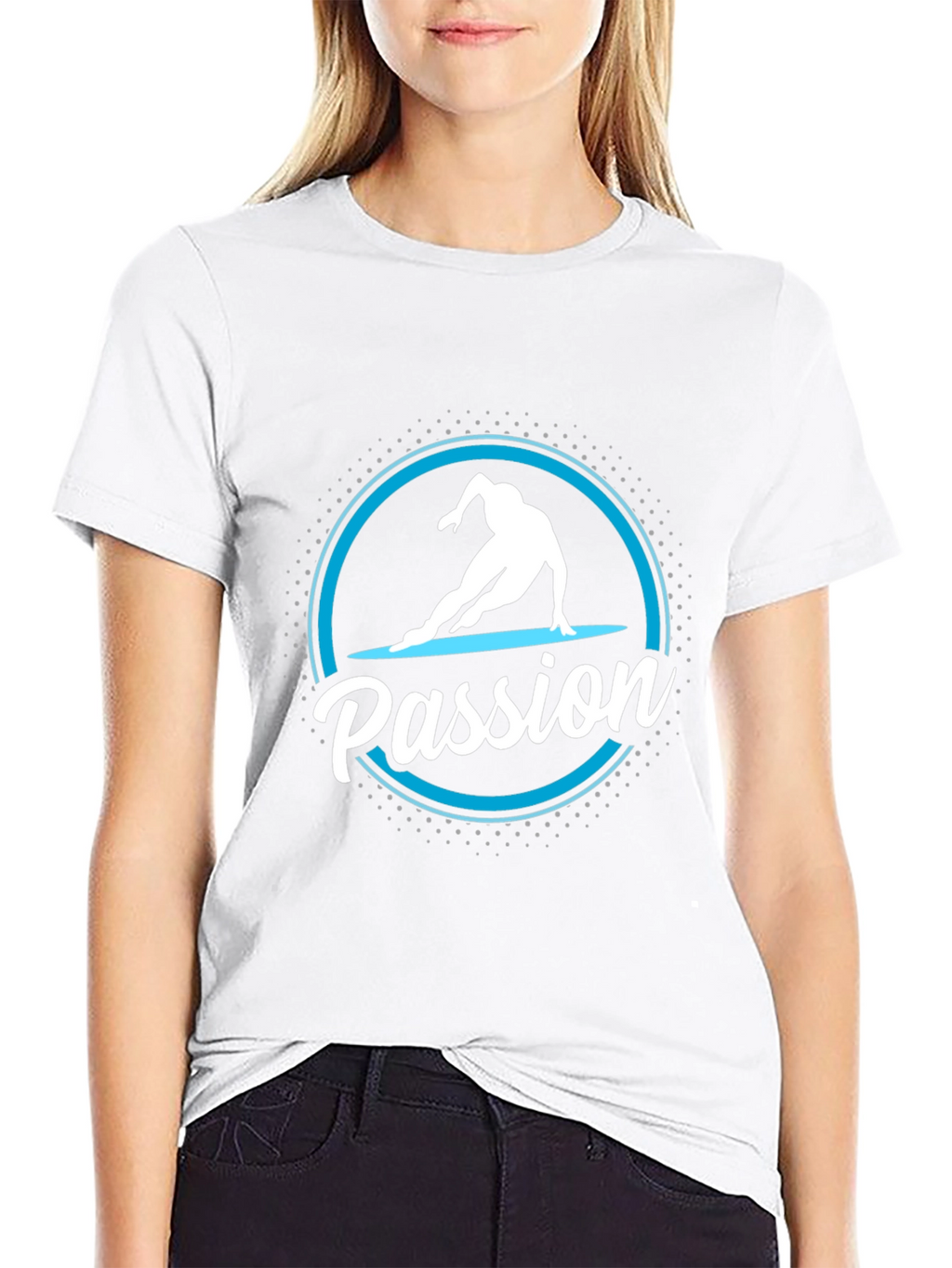 Passion Speed Skating Graphic T-Shirt