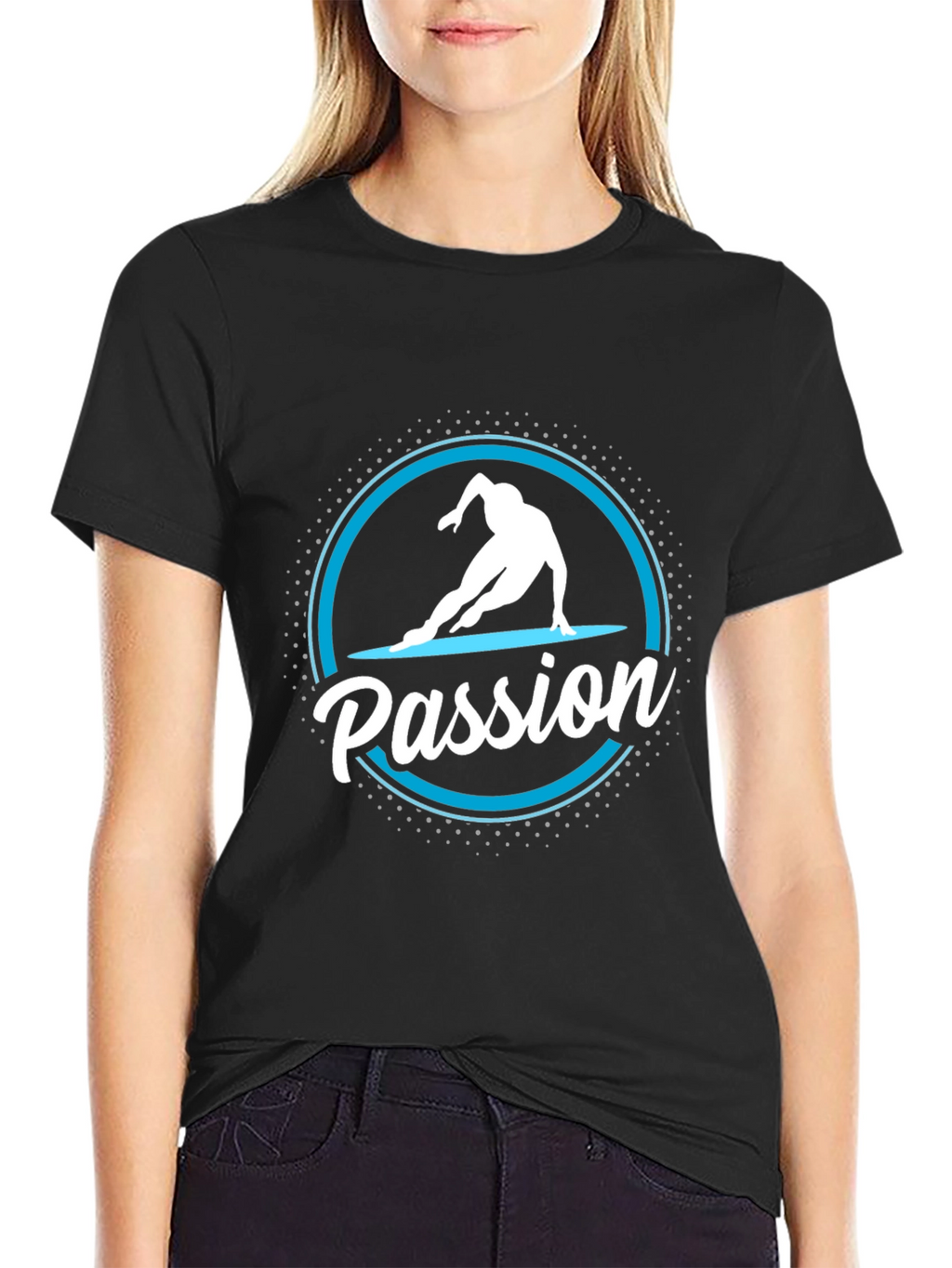 Passion Speed Skating Graphic T-Shirt