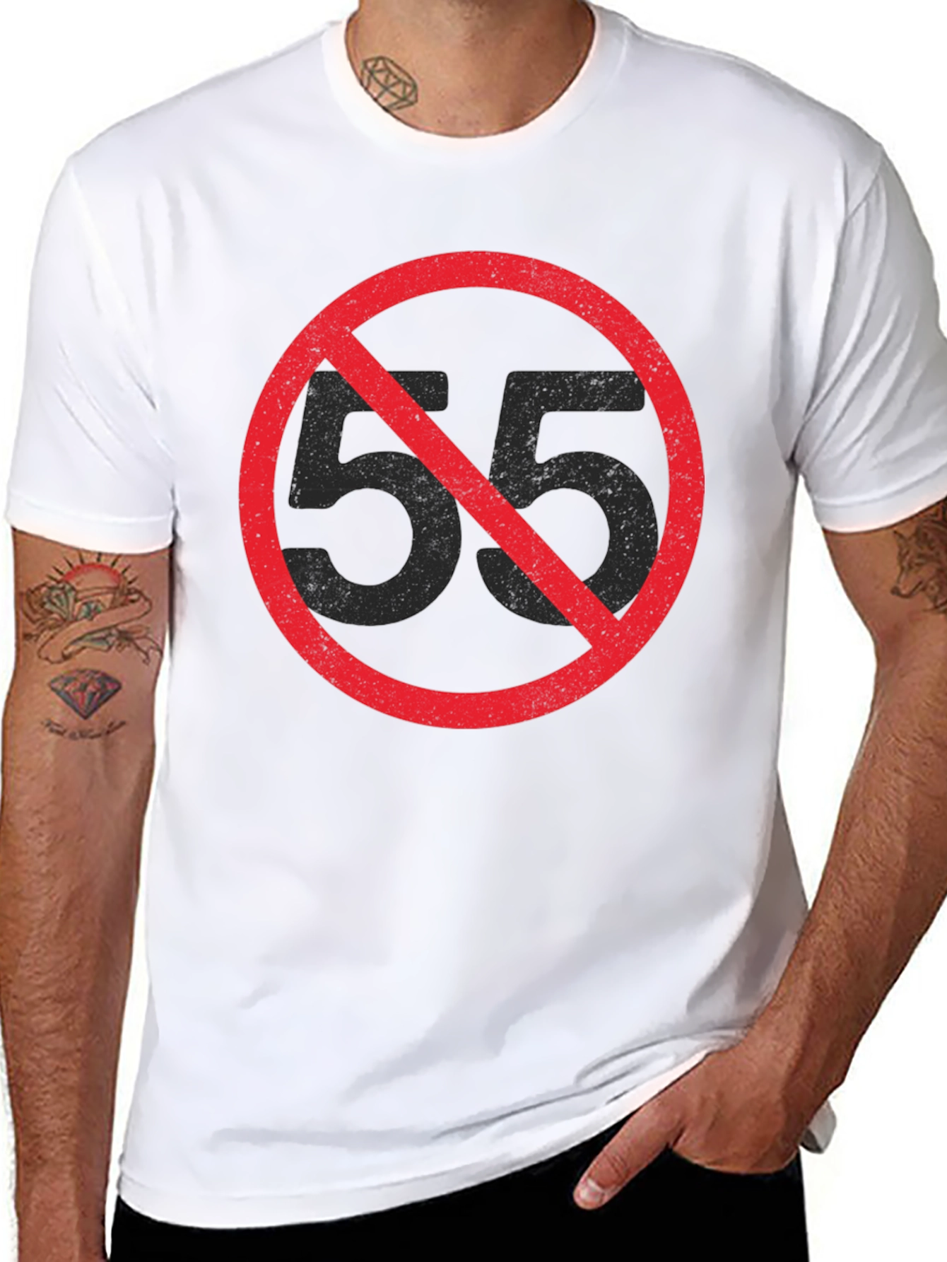 No 55 Speed Limit Graphic Tee