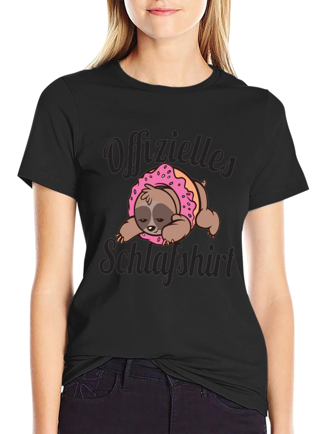 Sloth Donut T-Shirt - Official Sleep Shirt