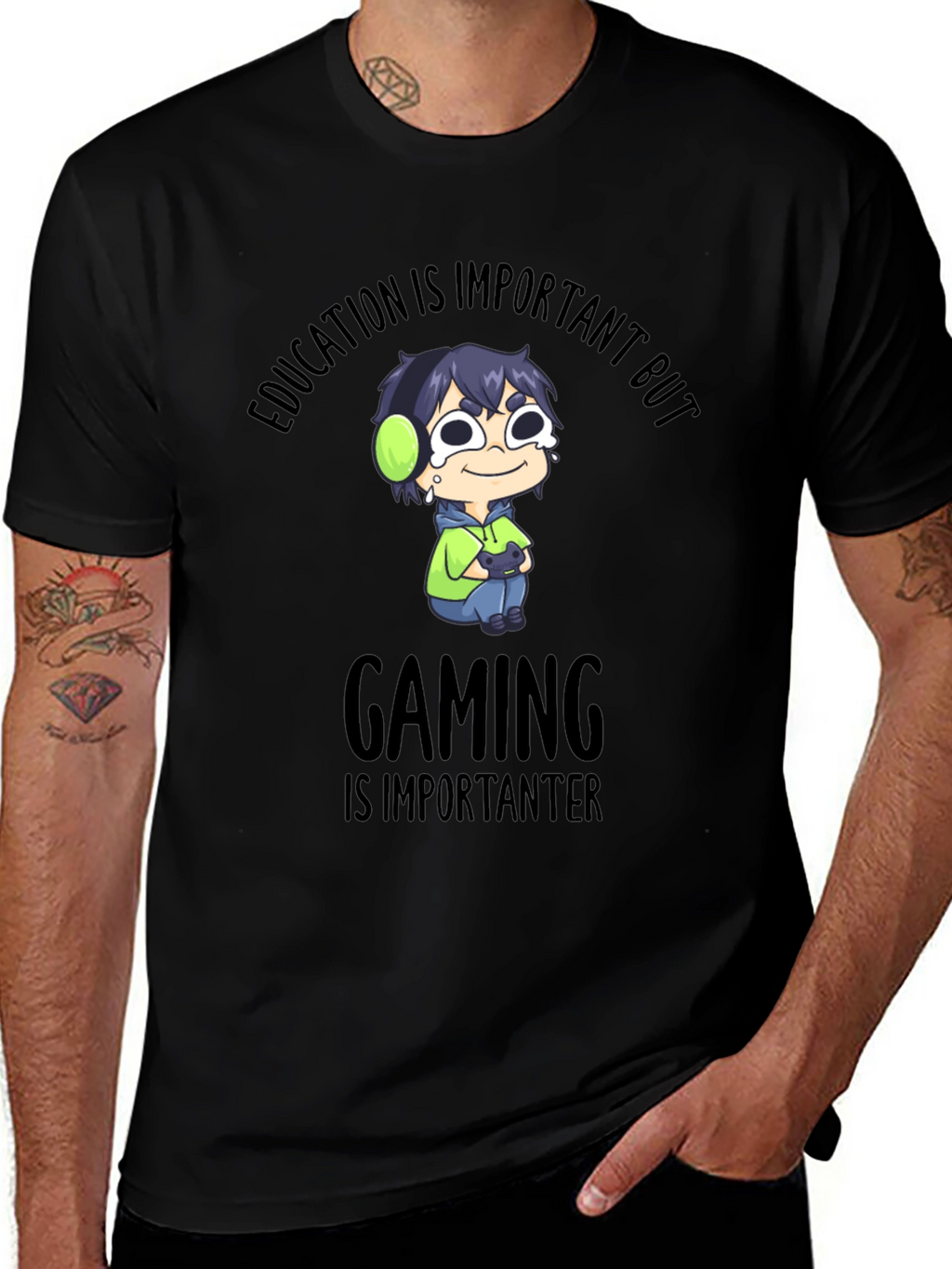 Gaming is Importanter T-Shirt - Gamer Tee