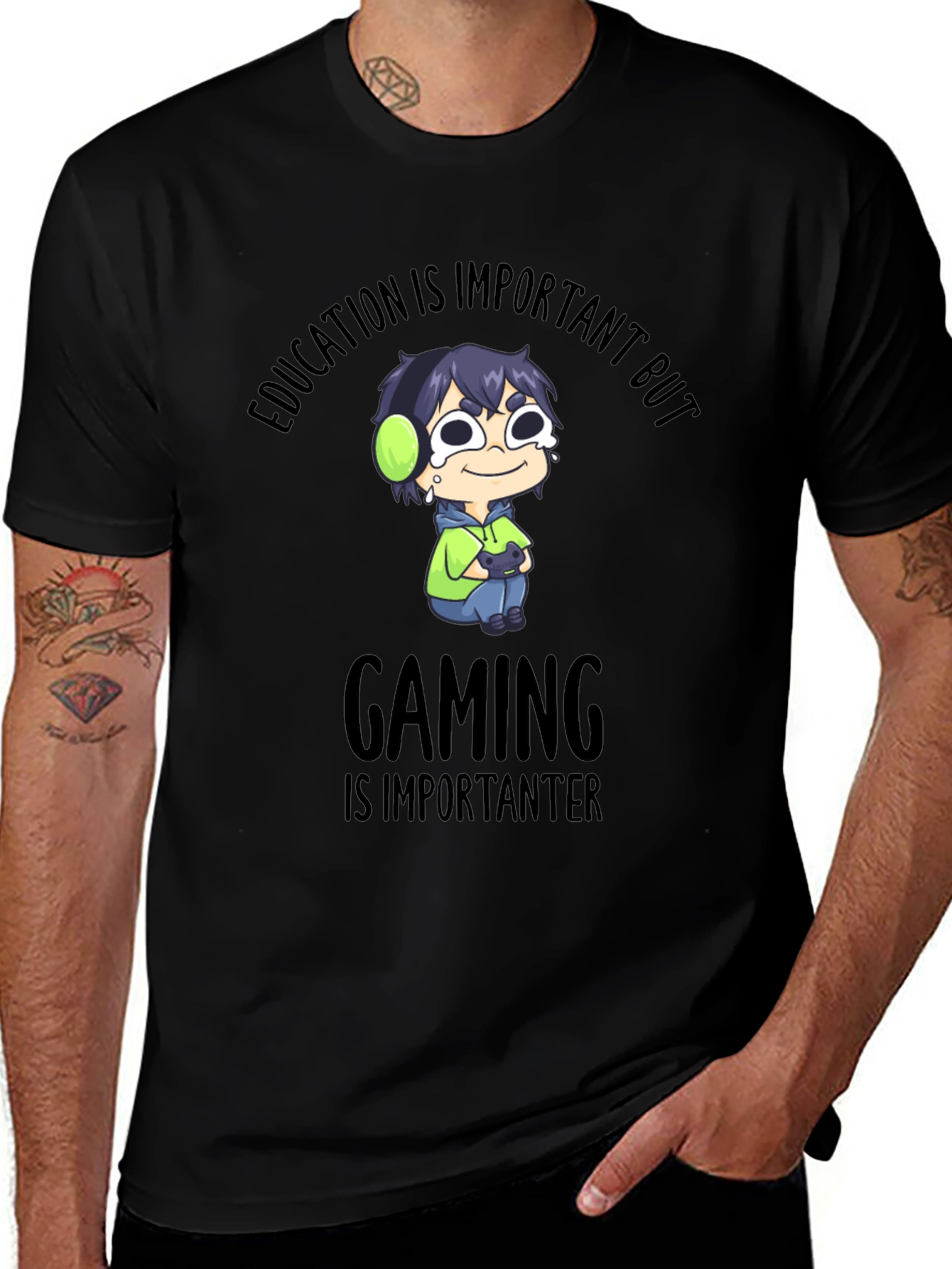 Gaming is Importanter T-Shirt - Gamer Tee