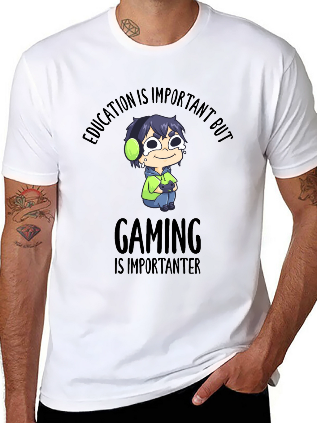 Gaming is Importanter T-Shirt - Gamer Tee
