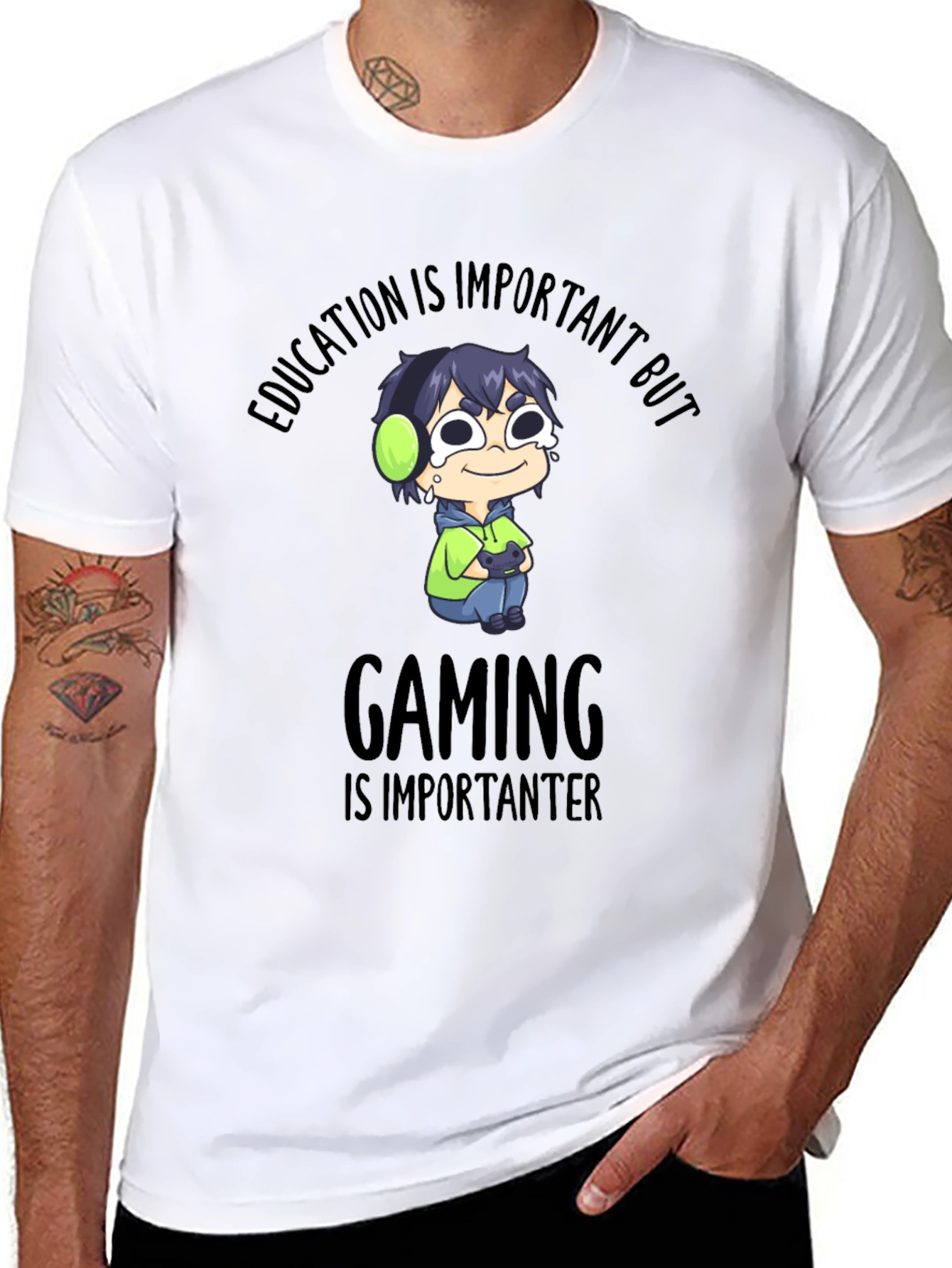 Gaming is Importanter T-Shirt - Gamer Tee