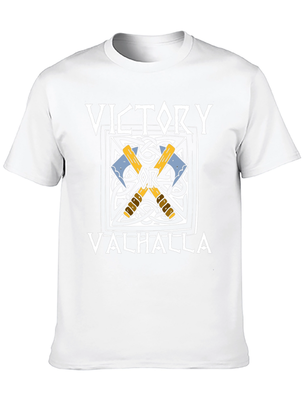 Victory or Valhalla Viking Axe T-Shirt