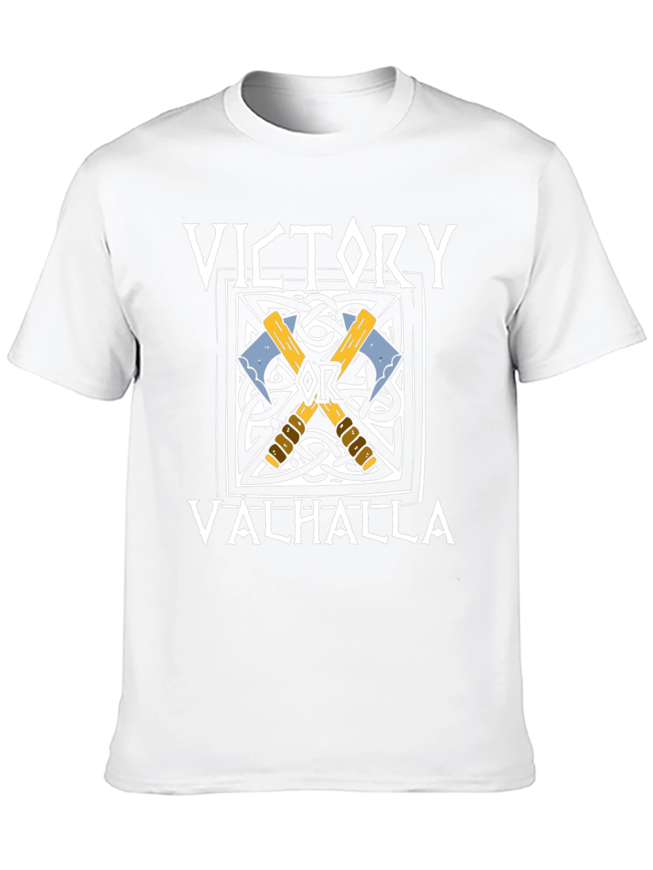 Victory or Valhalla Viking Axe T-Shirt