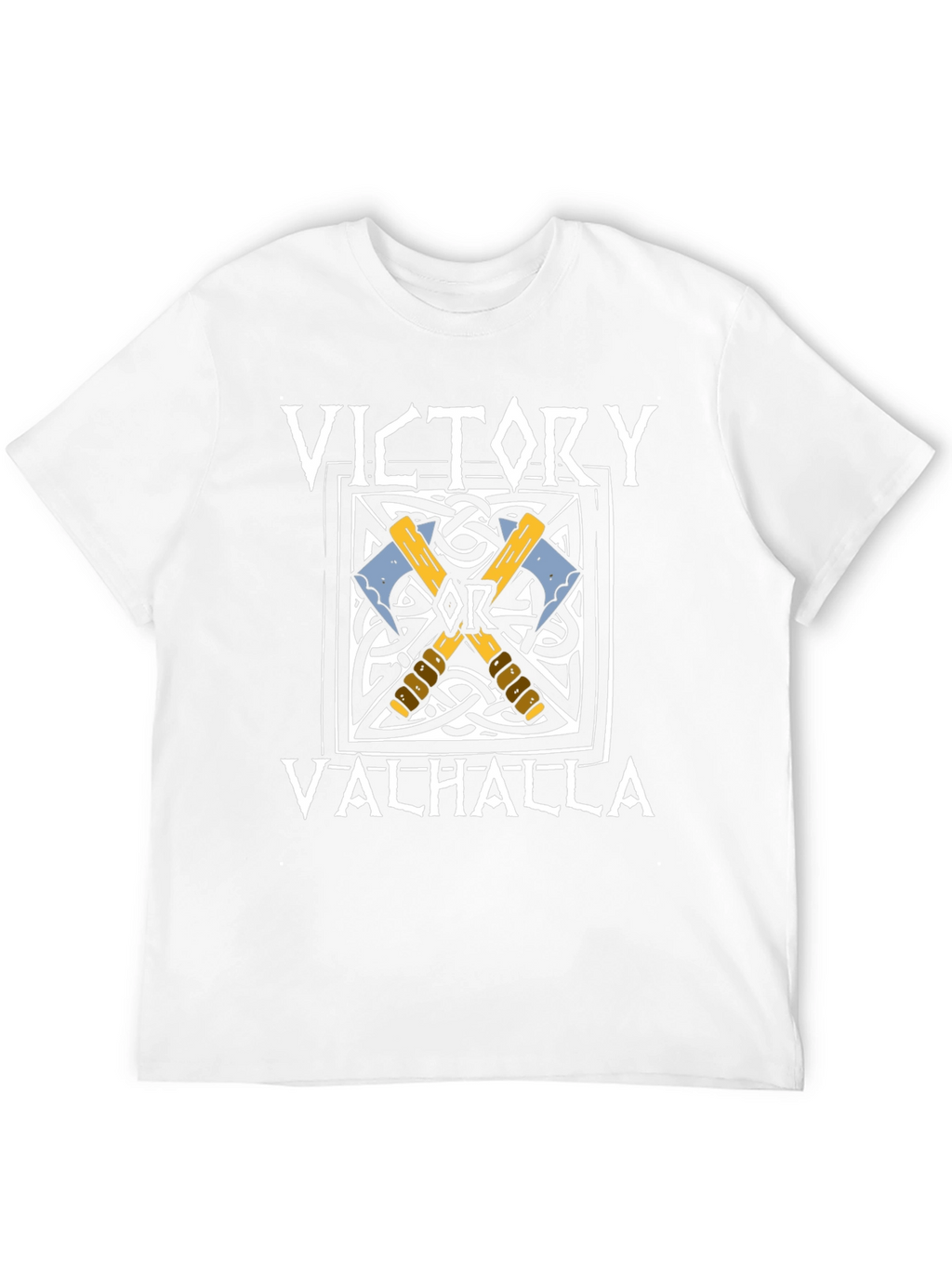 Victory or Valhalla Viking Axe T-Shirt