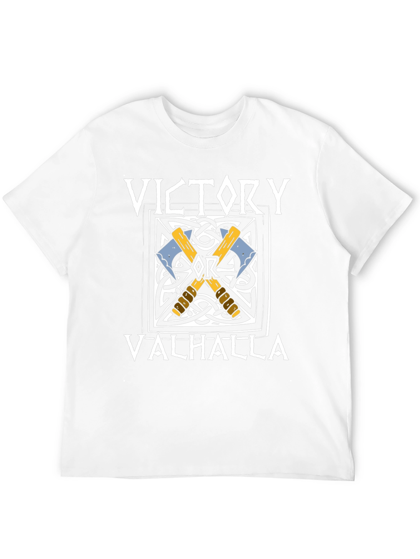 Victory or Valhalla Viking Axe T-Shirt