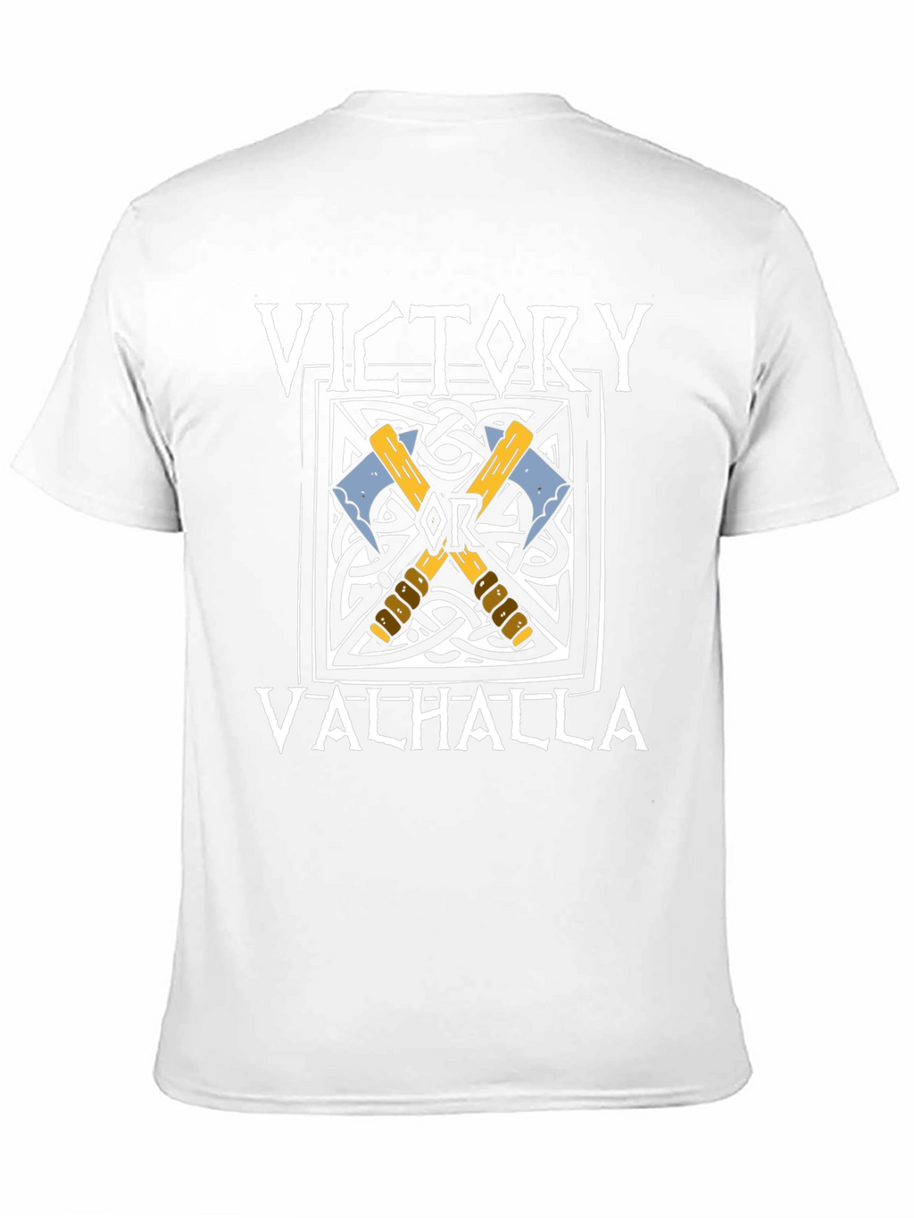 Victory or Valhalla Viking Axe T-Shirt
