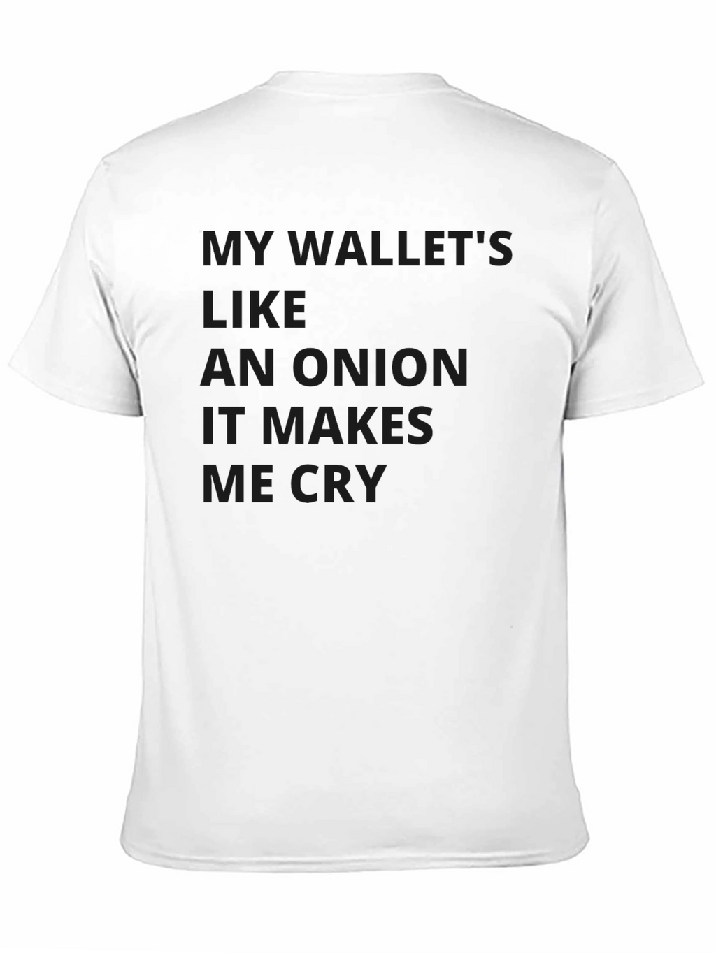Onion Wallet Humor Graphic T-Shirt