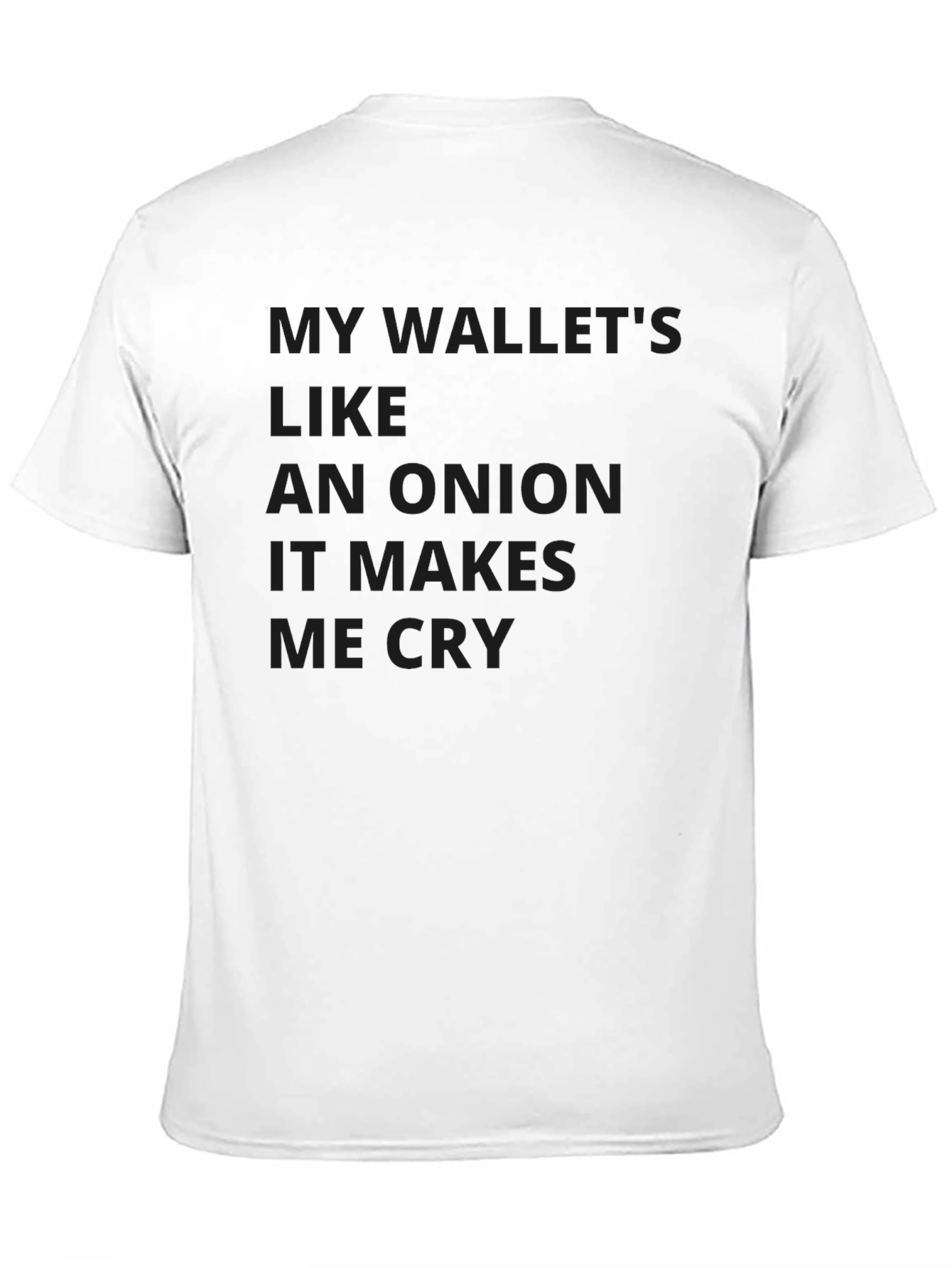 Onion Wallet Humor Graphic T-Shirt