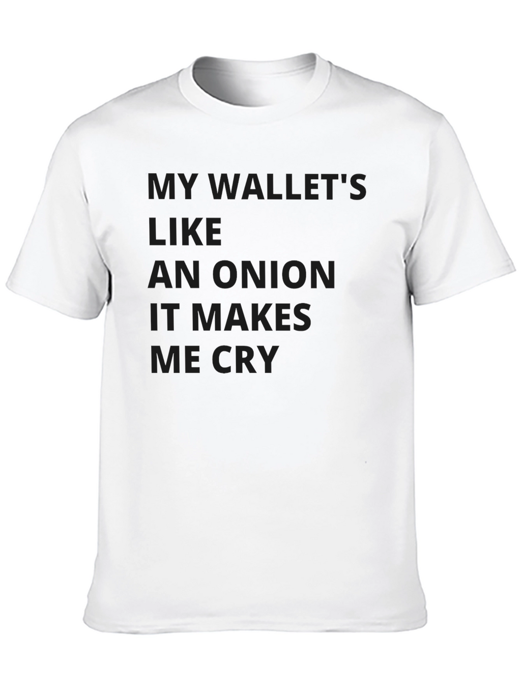 Onion Wallet Humor Graphic T-Shirt