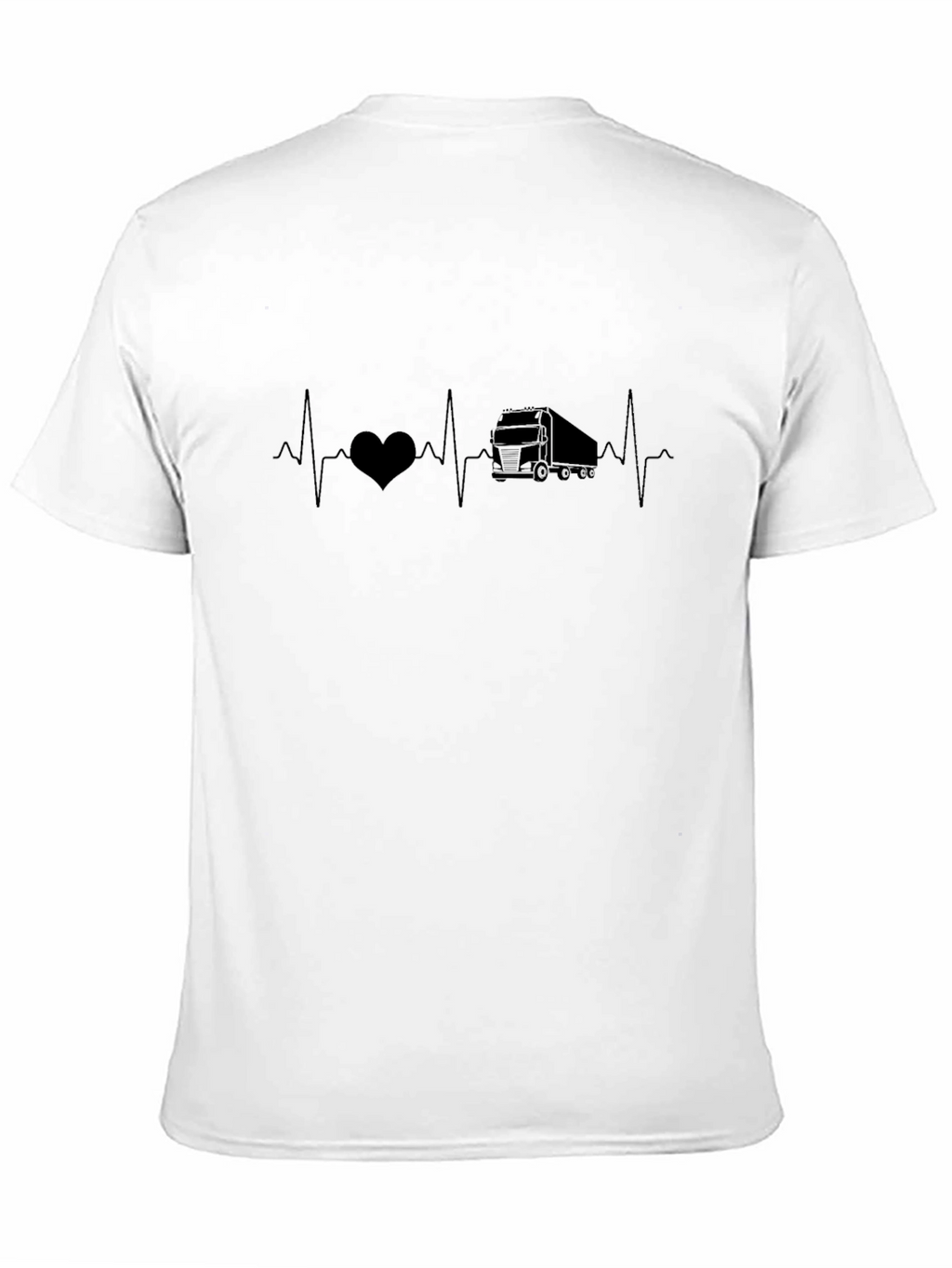 Trucker Heartbeat T-Shirt