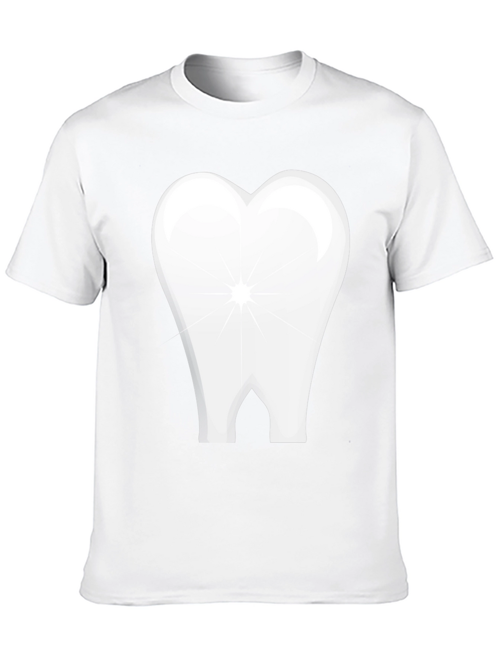 Tooth Graphic Black T-Shirt Dental Humor