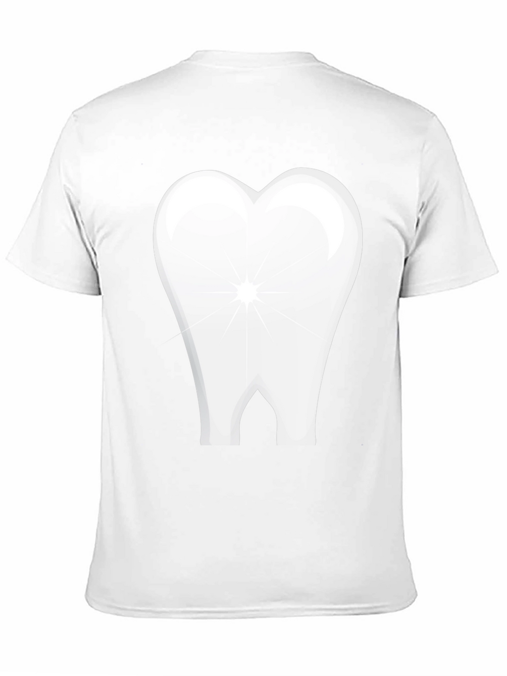 Tooth Graphic Black T-Shirt Dental Humor