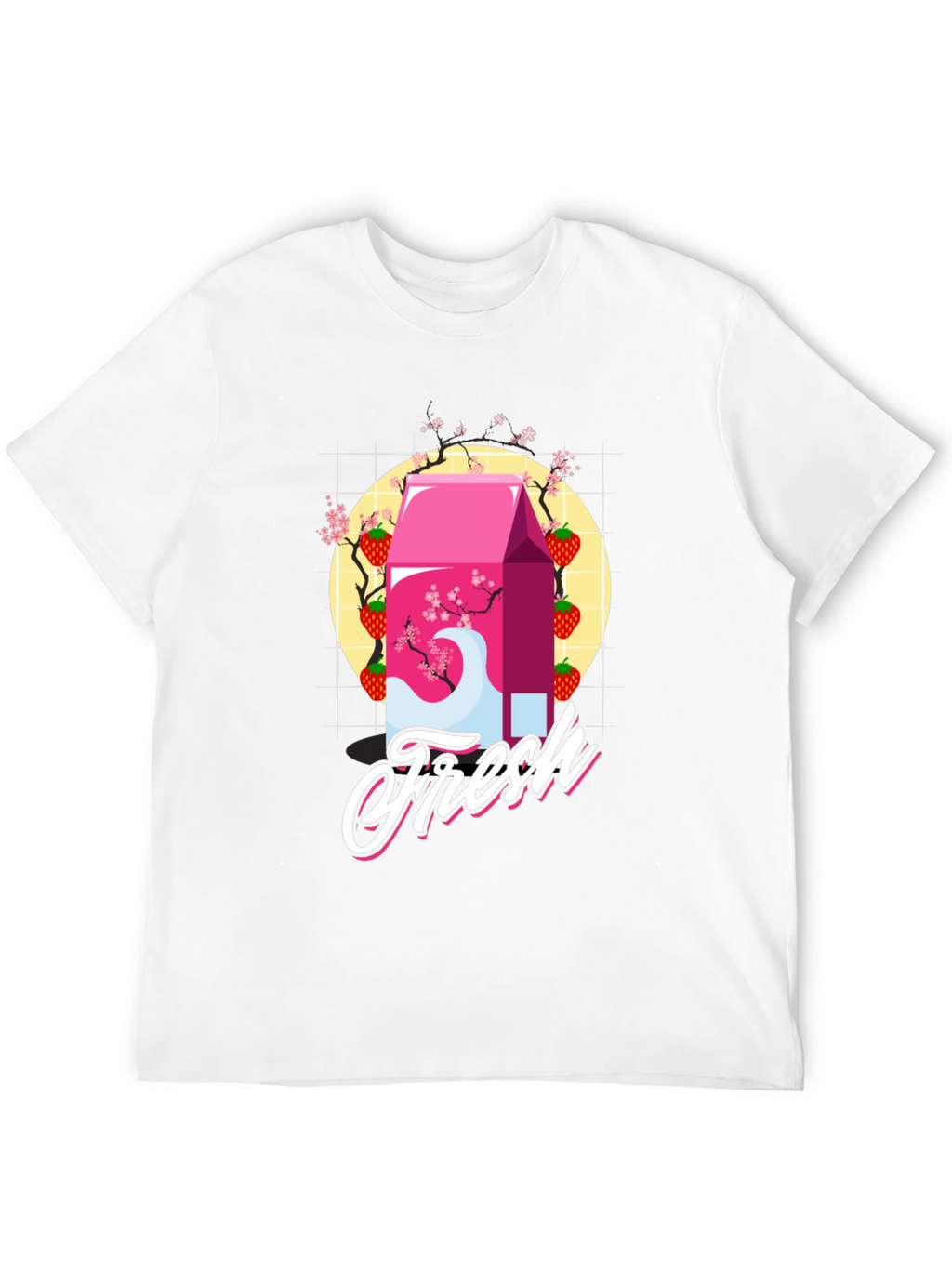 Strawberry Milk Fresh Graphic Tee
