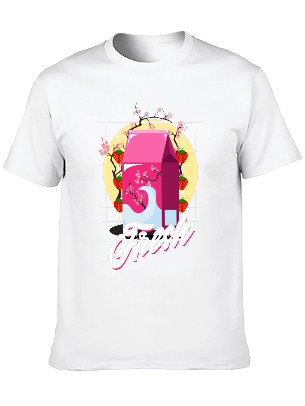 Strawberry Milk Fresh Graphic Tee