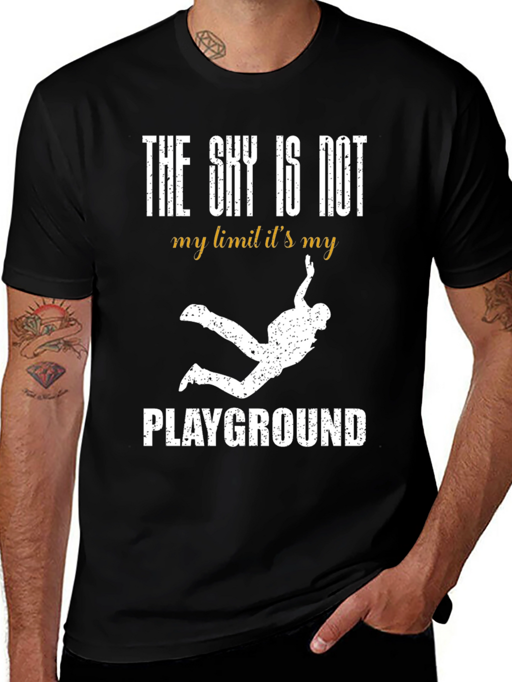 Skydiving T-Shirt - The Sky is My Playground