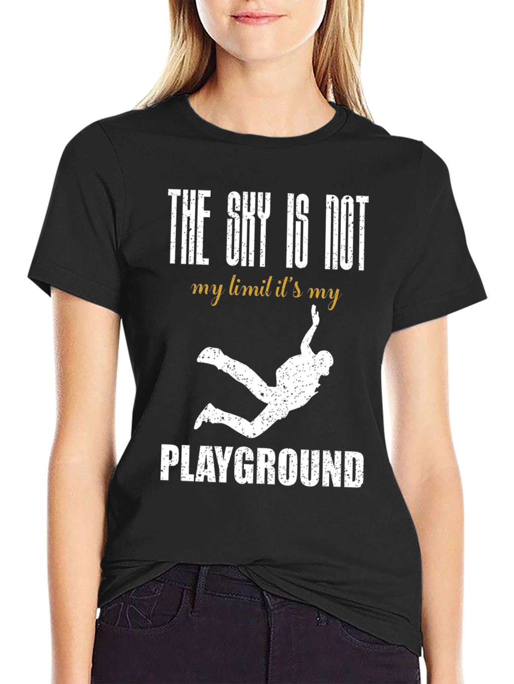 Skydiving T-Shirt - The Sky is My Playground