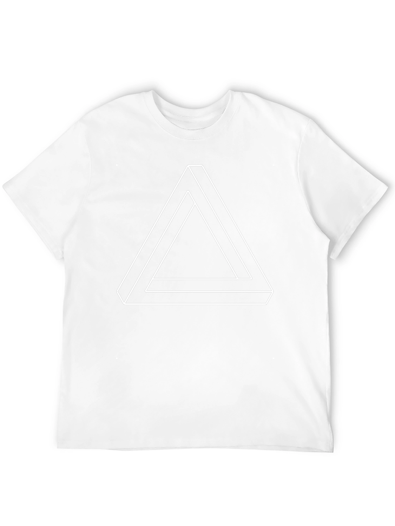 Impossible Triangle Graphic Tee - Black