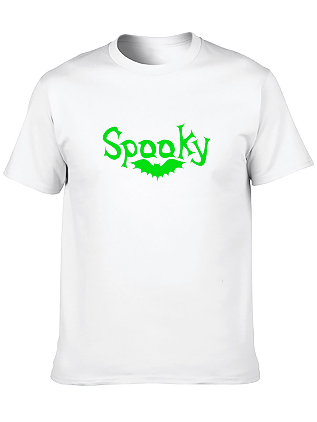 Spooky Bat Graphic Tee - Black