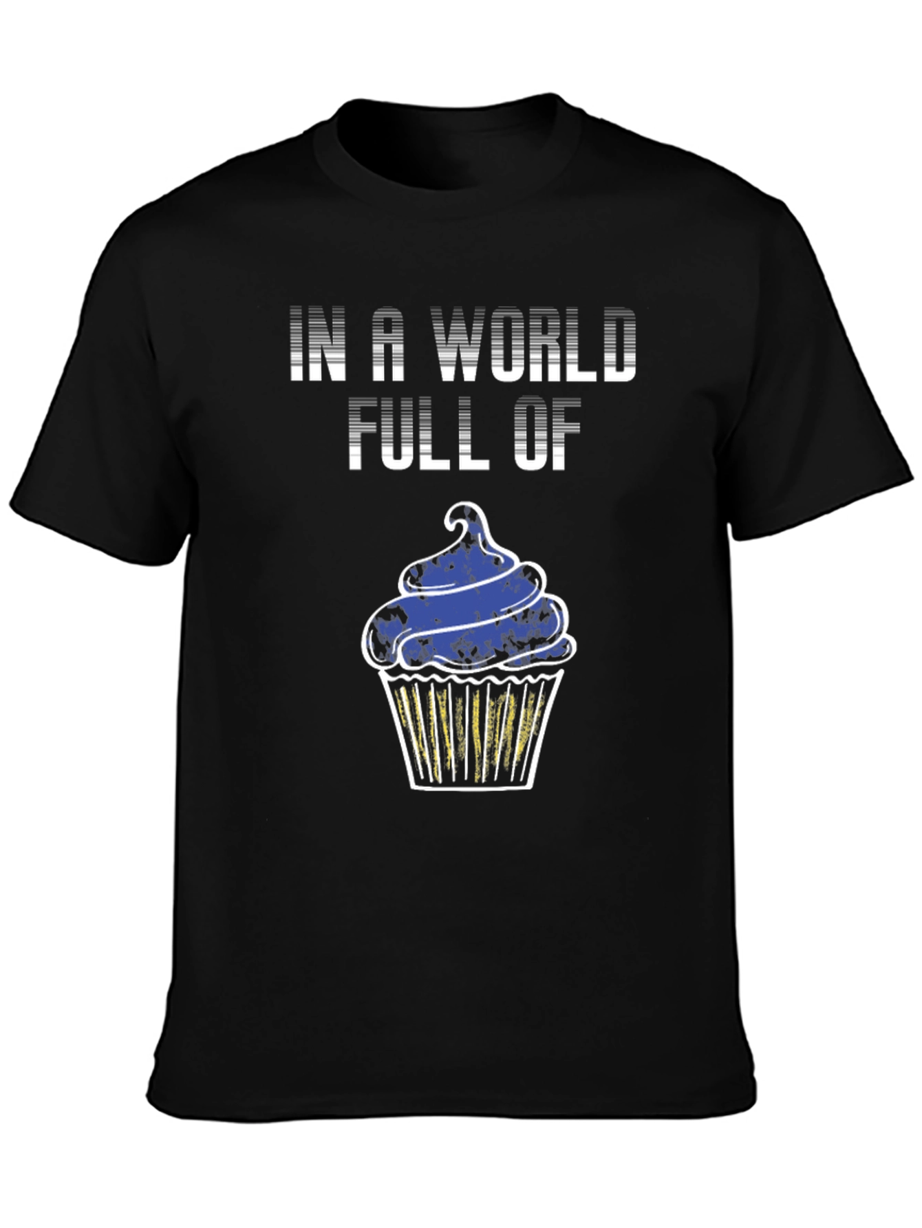 Cupcake Graphic Tee - In a World Full Of