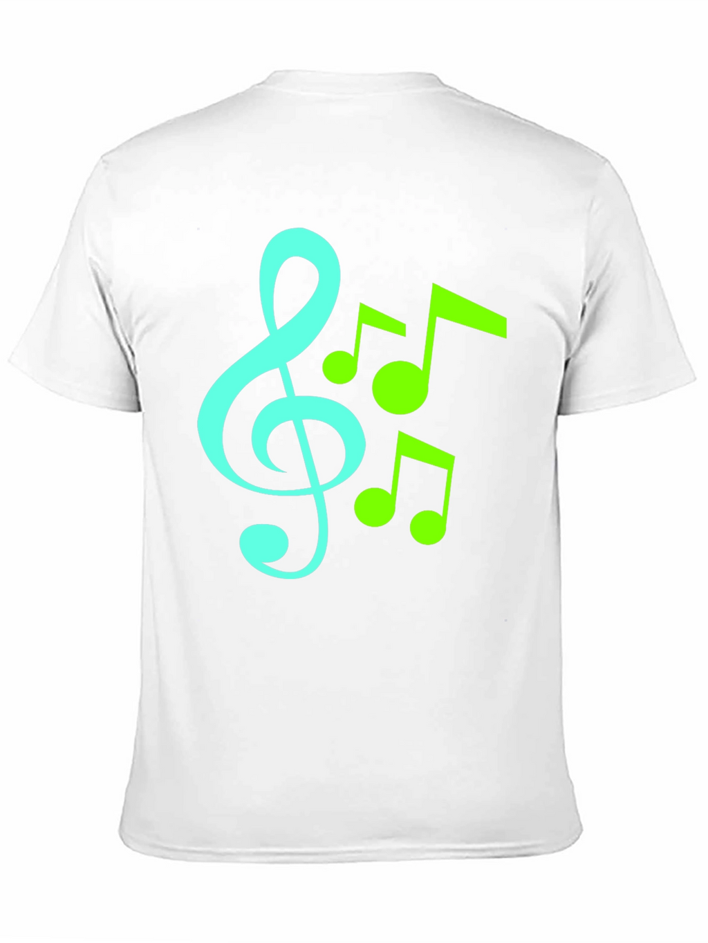 Musical Notes Graphic T-Shirt - Trendy Music Lover Tee