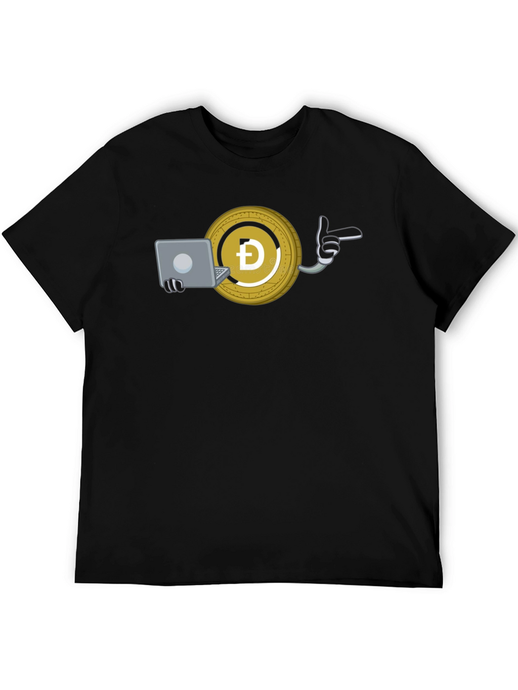 Dogecoin Crypto T-Shirt - Work From Home